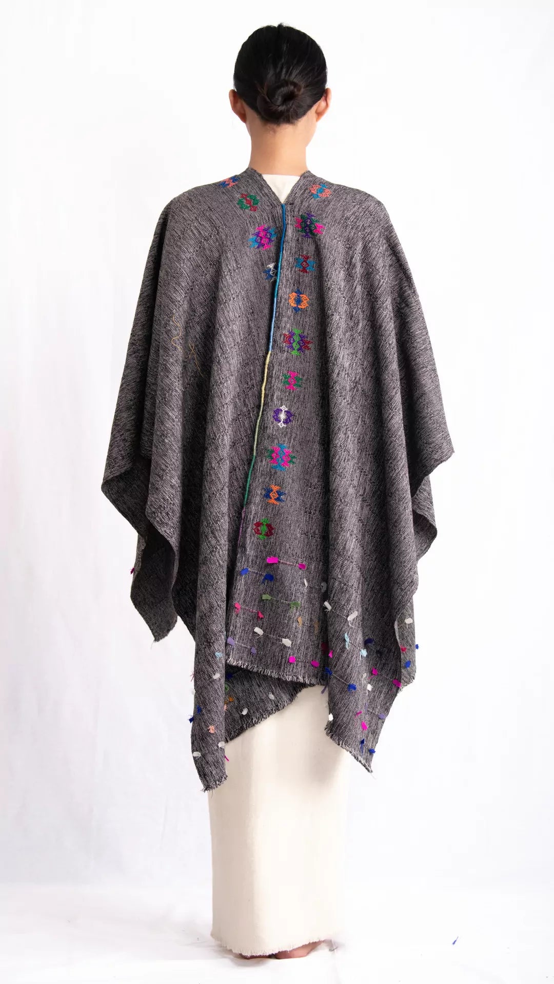 Netted Meto Poncho