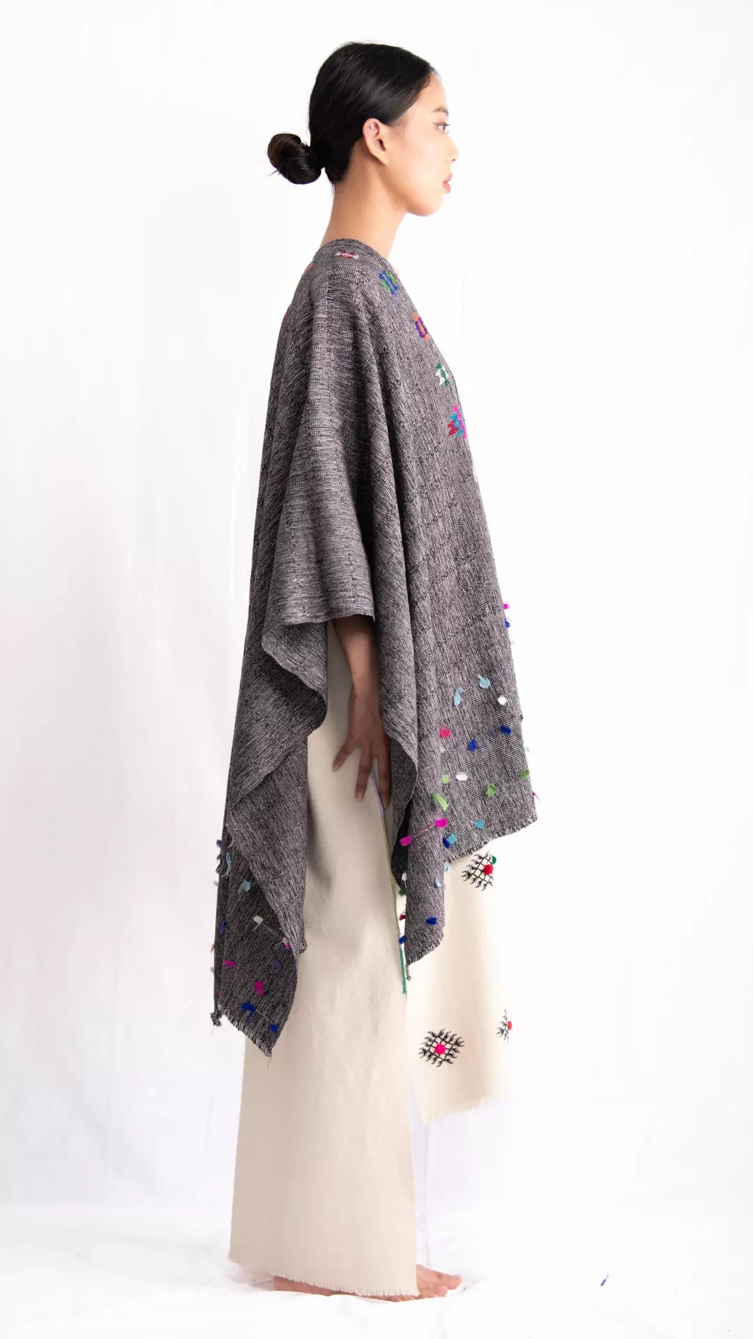 Netted Meto Poncho